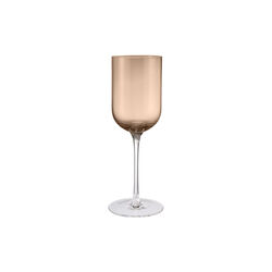 FUUMI Sett 4 stk. Hvitvinsglass, kaffe, Blomus