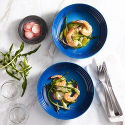 Signature Pastatallerken 22 cm, azure blue, Le Creuset