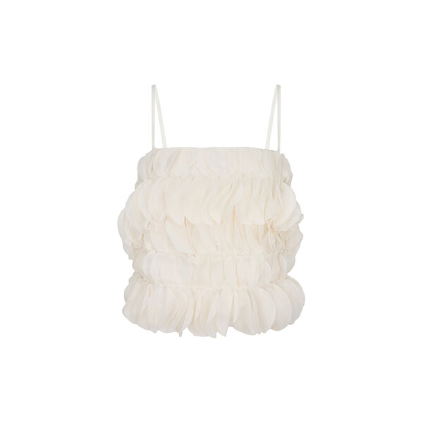 Aiko top, cream, HUNKØN