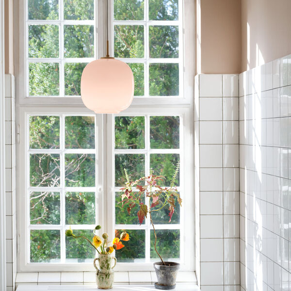 VL45 Radiohus Pale Rose Taklampe, Louis Poulsen