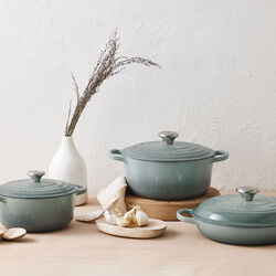Signature rund gryte &Oslash; 20 cm, havsalt, Le Creuset