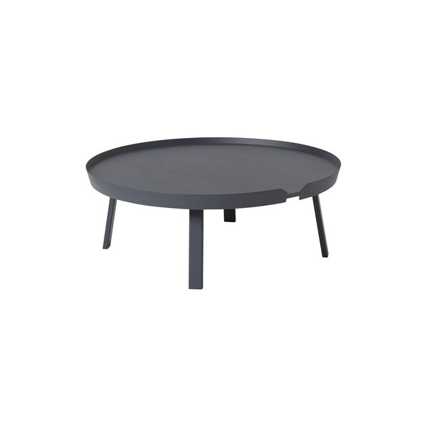 Around Coffee Table, anthracite, Muuto