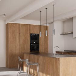 Recessed Ceiling Rose, nickel-plated brass, Thorup Copenhagen