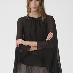 KBErica Blouse, meteorite, Karen by Simonsen