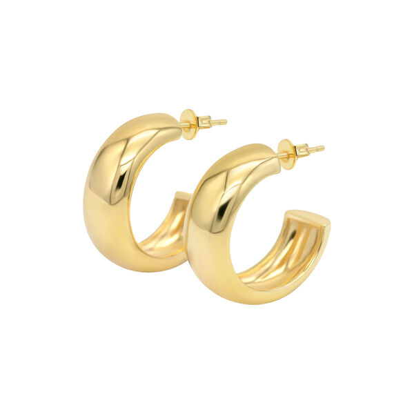 Large Dome Hoops, gull, WHO IS SHE