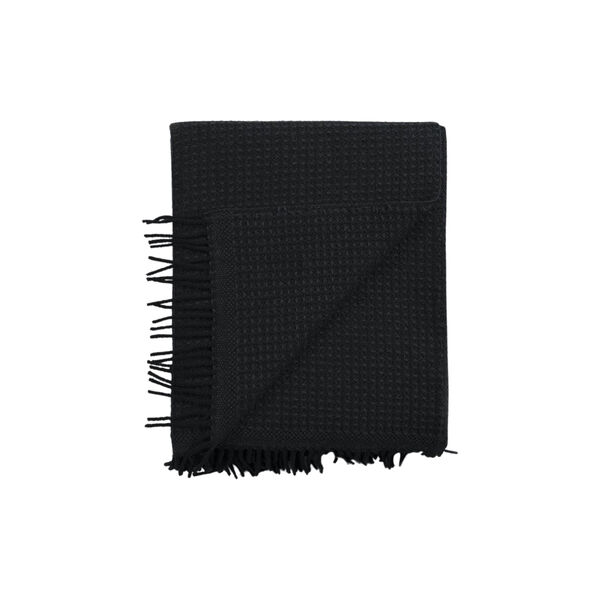 Vega Pledd, Black, Røros Tweed