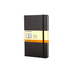 Classic Notebook linjerte sider, sort, Moleskine