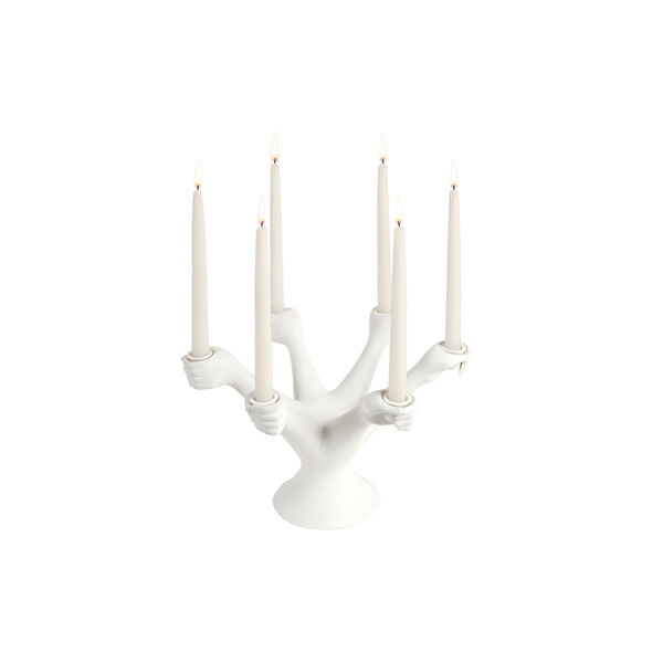 Eve kandelaber, hvit, Jonathan Adler