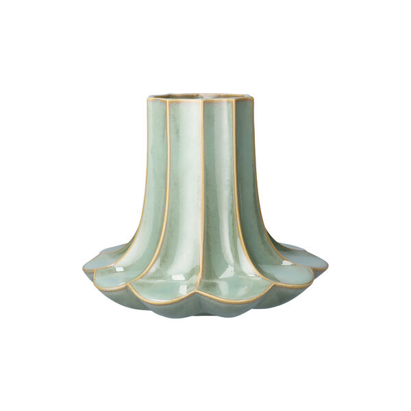 Kantarel Vase, gr&oslash;nn, K&auml;hler