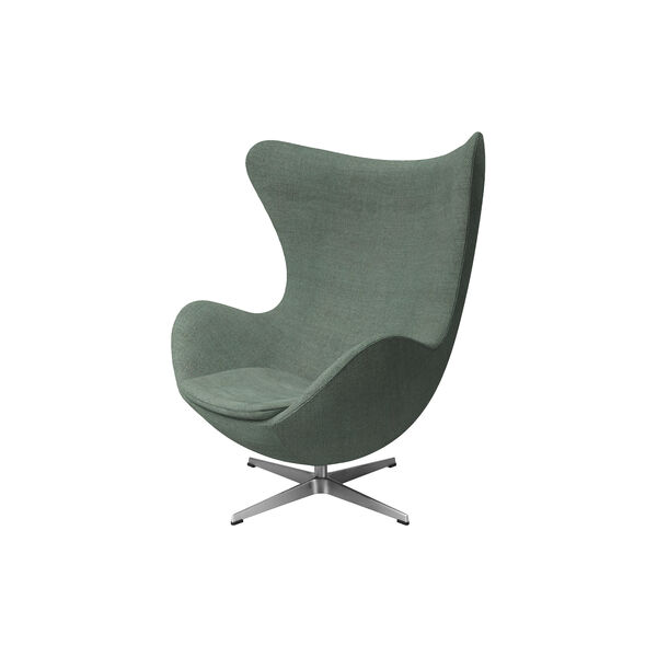 Egg&trade; 3316 Lounge Chair, Re-wool 858 aqua/neutral, Fritz Hansen