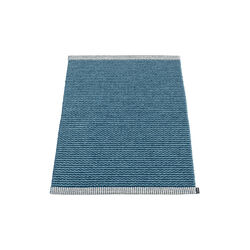 Mono gulvløper, ocean blue/dove blue, Pappelina