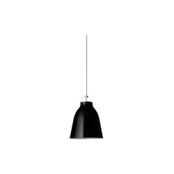 Caravaggio P1 pendel, sort/r&oslash;d, Fritz Hansen