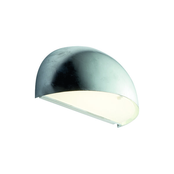 RØRHAT vegglampe, galvaniseret stål RØRHAT vegglampe, galvaniseret stål, LIGHT-POINT