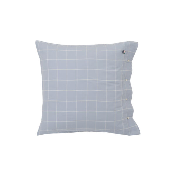 Hotel putetrekk i lett flanell, light blue/white, Lexington