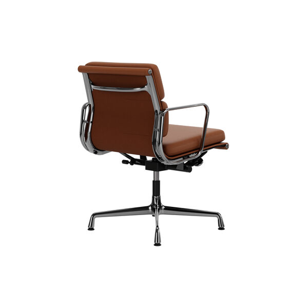 Soft Pad Chair, cognac/polished, Vitra 