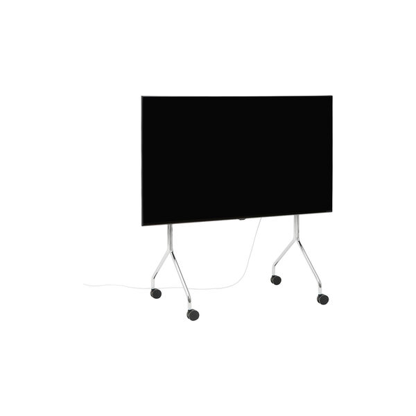 Moon Rollin', chrome, Pedestal