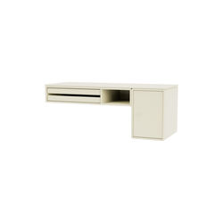 BUREAU skrivebord, 150 vanilla, Montana Furniture