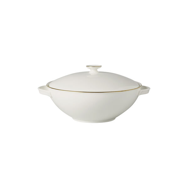 Anmut Gold suppeterrin, hvit/gull, Villeroy & Boch