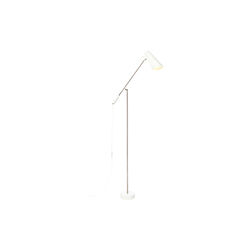 Birdy gulvlampe, hvit/st&aring;l, Northern