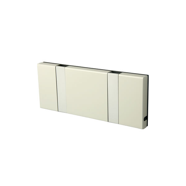 KNAX vannrett 2 knaggrekke, nordic/grå KNAX vannrett 2 knaggrekke, nordic/grå, LoCa