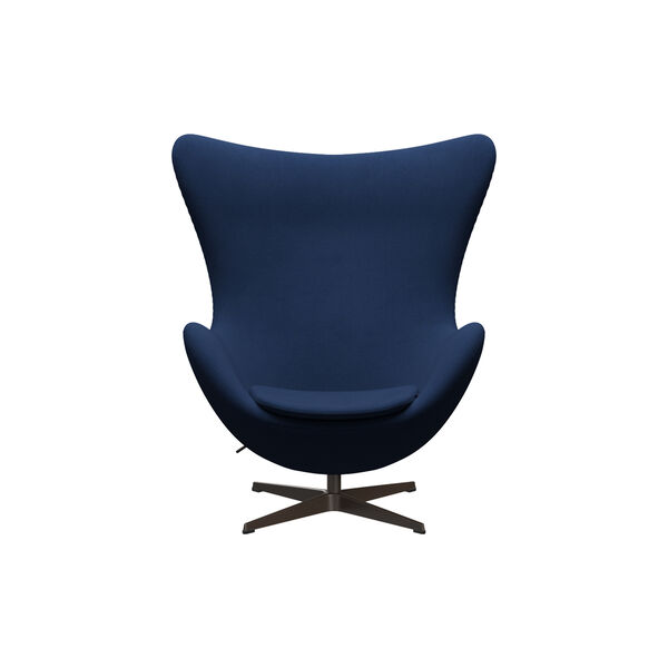 Egg&trade; 3316 loungestol, Christianshavn 1153 blue uni/brown bronze, Fritz Hansen