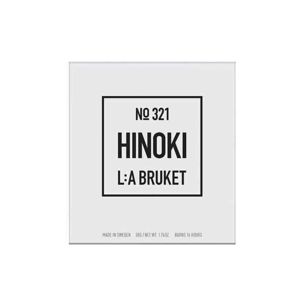 No. 321 lys, hinoki, L:a Bruket