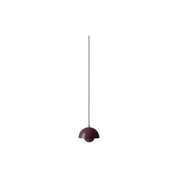 Flowerpot VP10 pendel, dark plum, &Tradition
