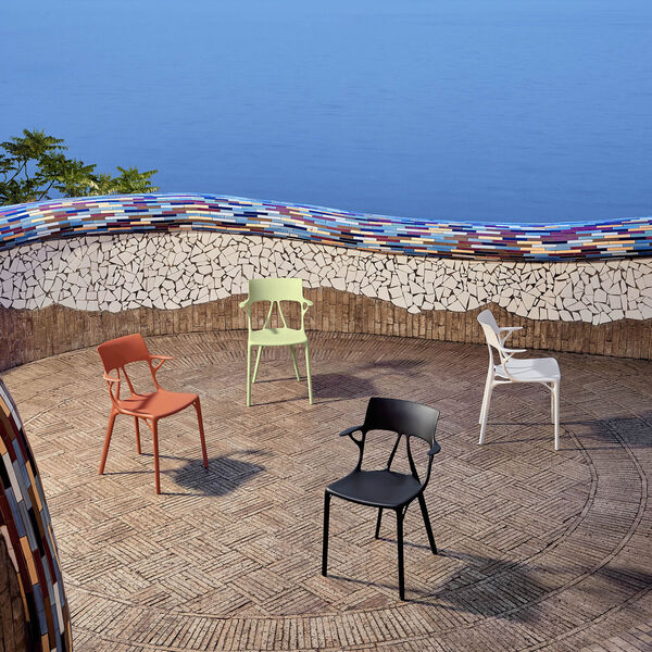 A.I. stol, green, Kartell