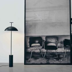 GEEN-A gulvlampe, black, Kartell