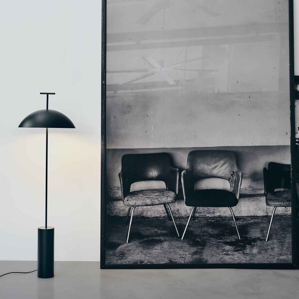 GEEN-A gulvlampe, black, Kartell