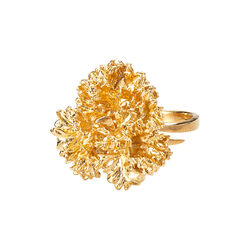 Statement persille ring, gullbelagt, Flora Danica Jewellery