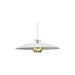 Pendant Light JL341, white/brass, Artek