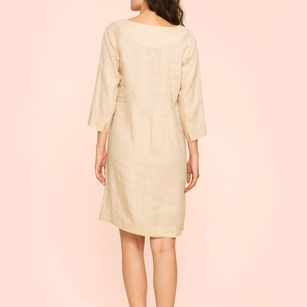 Airy linen dress, shell, BITTE KAI RAND