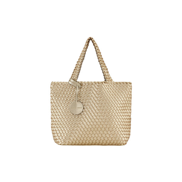 Braided Shopper, platin silver, Ilse Jacobsen Hornb&aelig;k