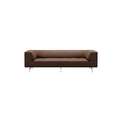 4511 Delphi 3 seter sofa, keiga 382/aluminium, Fredericia Furniture