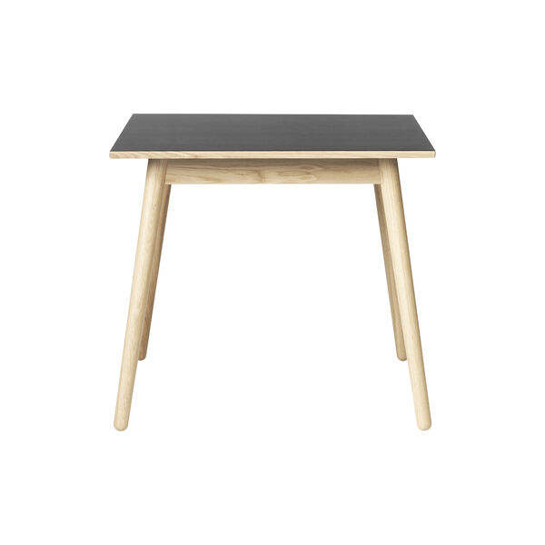 C35A spisebord, eik/sort, FDB Møbler