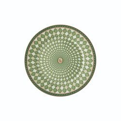 Signum Tallerken &Oslash; 18 cm, fern, Rosenthal x Swarovski