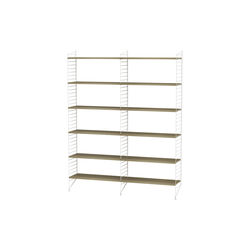Living Bundle A, white/oak Living Bundle A, white/oak, String Furniture