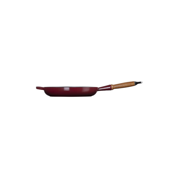 Signature st&oslash;pejern stekepanne med treh&aring;ndtak &Oslash; 28 cm, garnet, Le Creuset