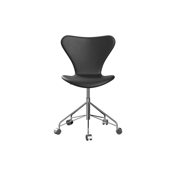 Series 7™ 3117 Fully Upholstered Office Chair, Essential black, Fritz Hansen