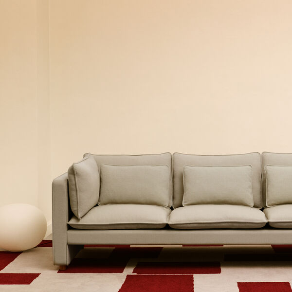 Jota 3 Seater Sofa with arm cushions, vidar 146, Fredericia Furniture