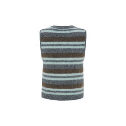 SRCamilla Vest Striped Knit, 386 puritan, Soft Rebels