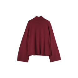 Cape Cod Turtleneck Sweater, burgundy, FWSS