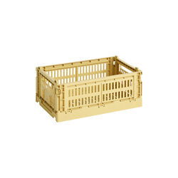 Colour Crate, golden yellow, HAY