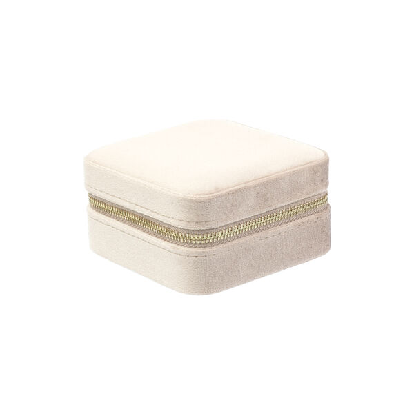 Velvet Jewellery Box Mini, dark sand, DARK department