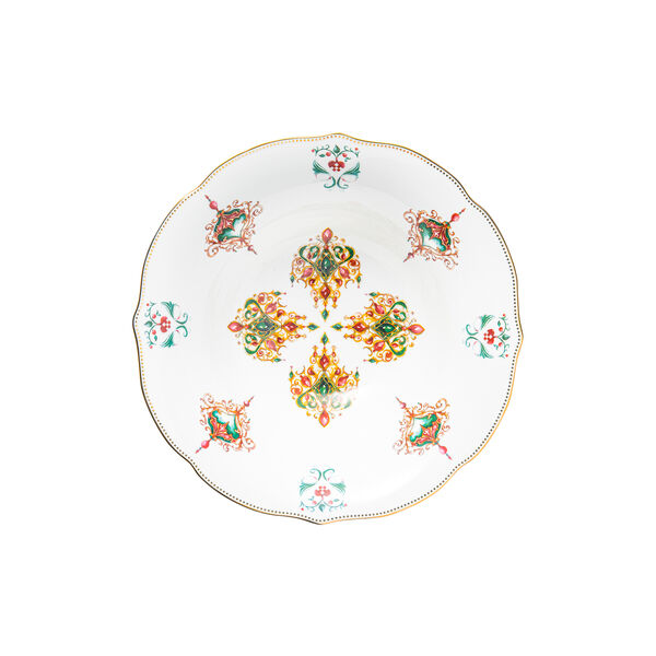 Lucia bolle 26,5 cm, hvit/r&oslash;d/gr&oslash;nn, Magnor