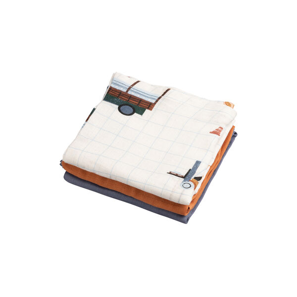 Busy Builders Muslins Busy Builders Muslins, Sebra