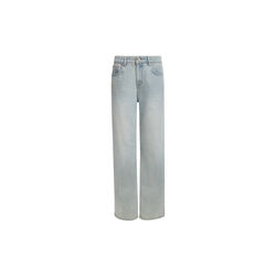 DALLAS DENIM STRAIGHT LEG JEANS, blue beige denim wash, French Connection