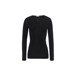 L/SLV Shirt, black, HANRO