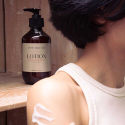 Lotion, red, Stone Soap Spa